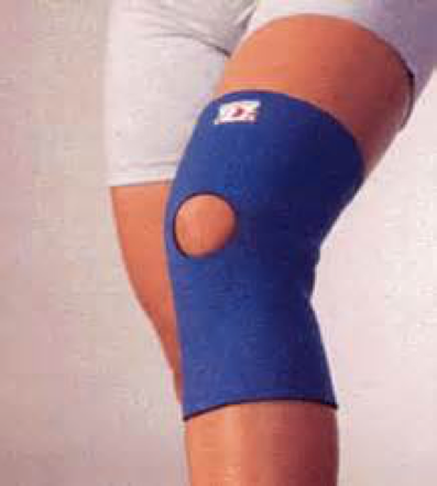 quadriceps tendonitis treat knee brace ways patella place holds neoprene illustration valley